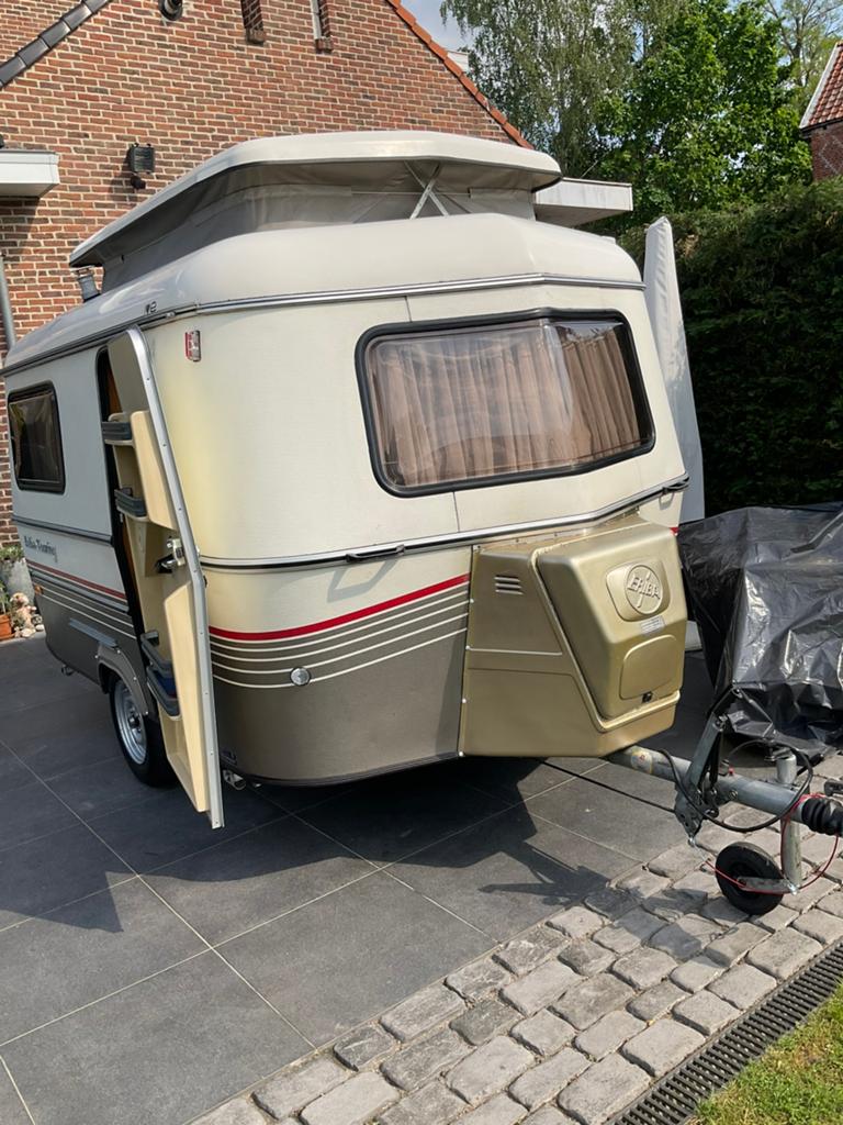 Eriba Touring Family in verzorgde staat, Caravans en Kamperen, Particulier, Treinzit, Eriba