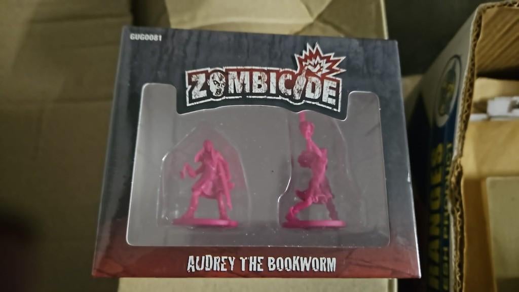 jeu de plateau miniature Warhammer Zombicide Audrey Bookworm, Trois ou quatre joueurs, Enlèvement ou Envoi, Neuf