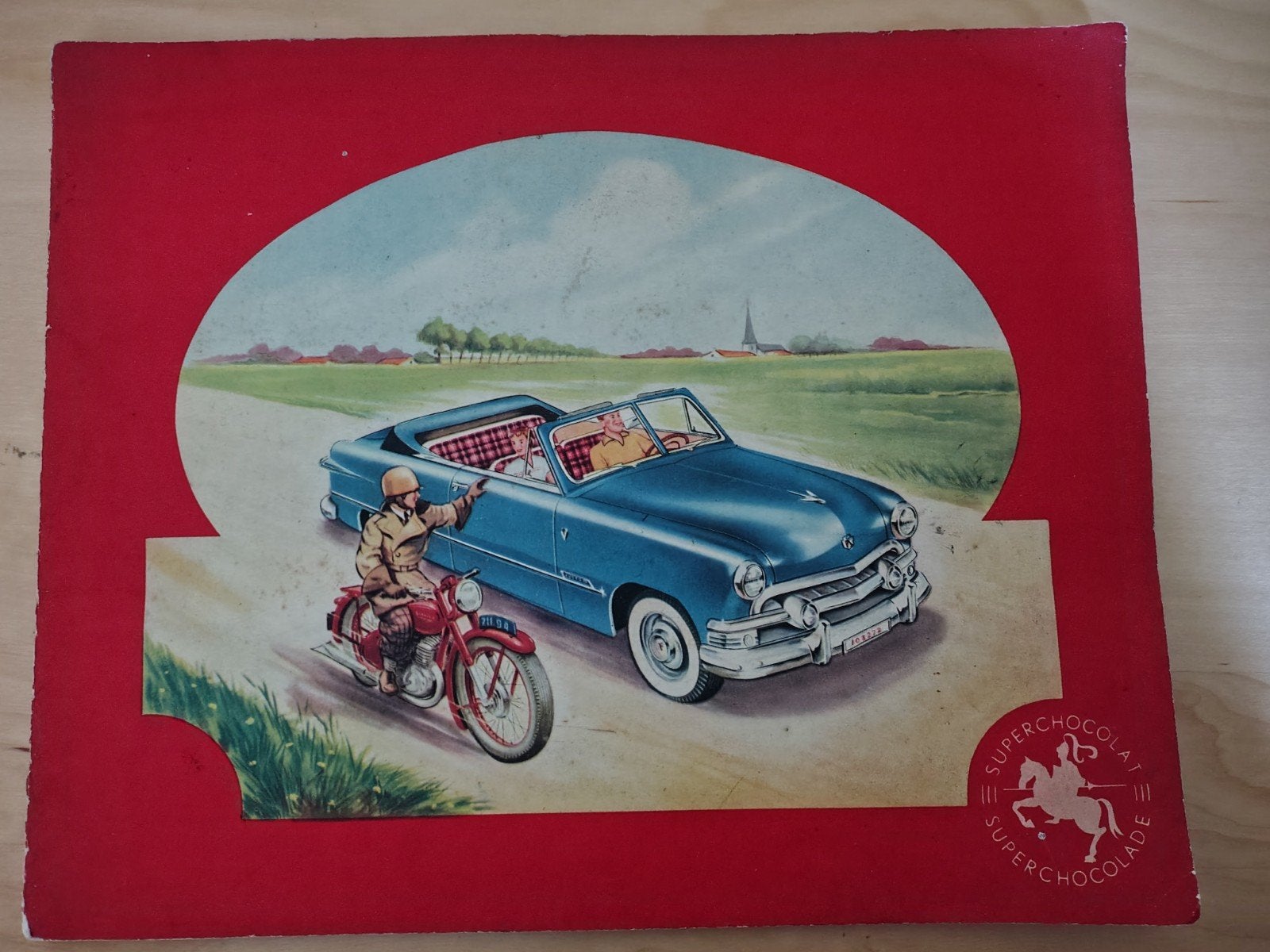 Oud Jacques Superchocolade auto-album – compleet – vintage, Verzamelen, Ophalen of Verzenden, Gebruikt