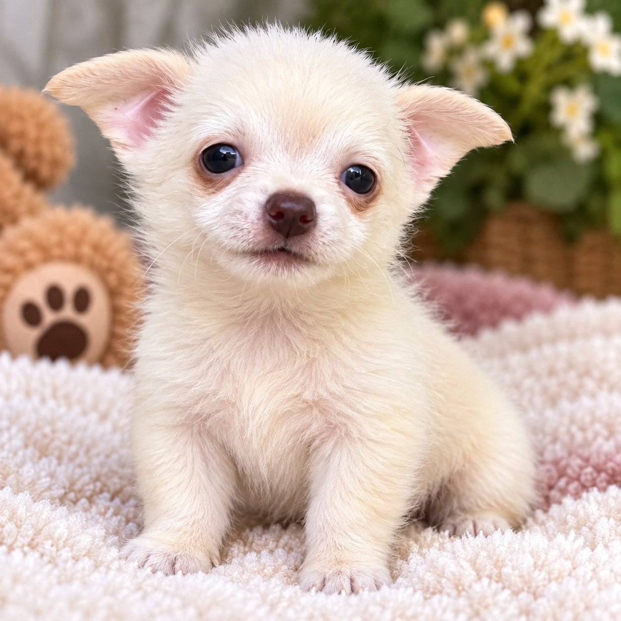 Trois adorables bébés Pomchi, véritables petits oursons !, Animaux & Accessoires, Chien (mâle), Maladie de Carré (chiens), Belgique