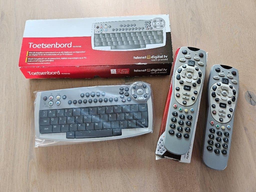 Telenet-toetsenbord, Ophalen of Verzenden, Zo goed als nieuw, Telenet