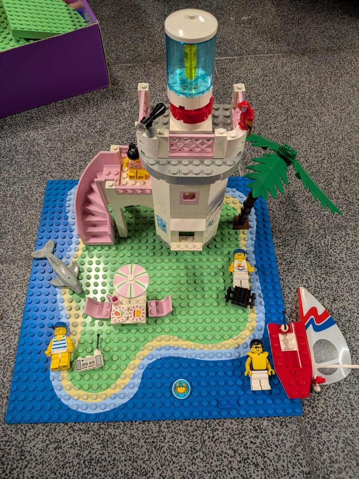 Lego Paradisa set Lighthouse 6424, Ophalen, Lego