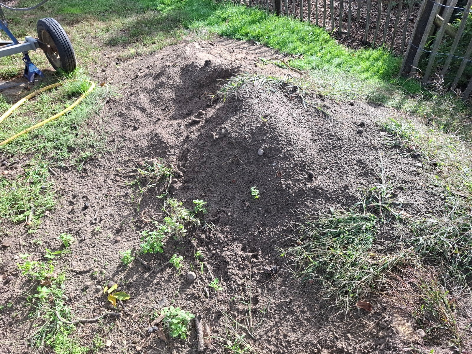 grond, Ophalen, Tuinaarde