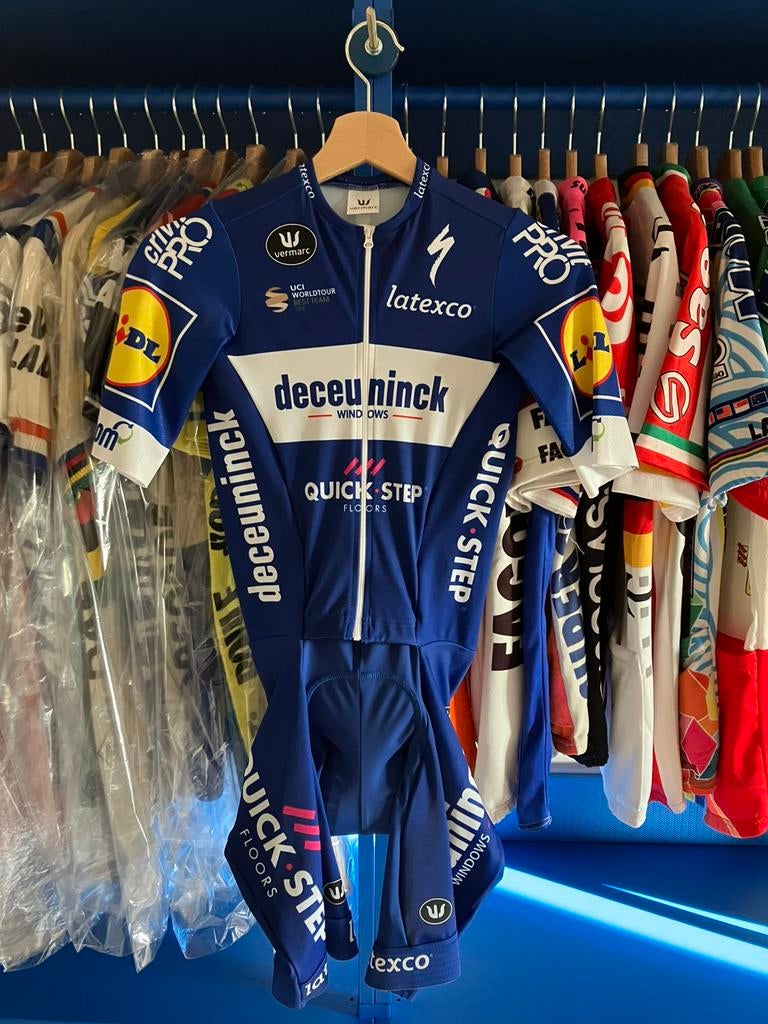 Wielertrui Alaphilippe Deceuninck - Quick Step, Fietsen en Brommers, Fietsaccessoires | Fietskleding, Zo goed als nieuw, Heren