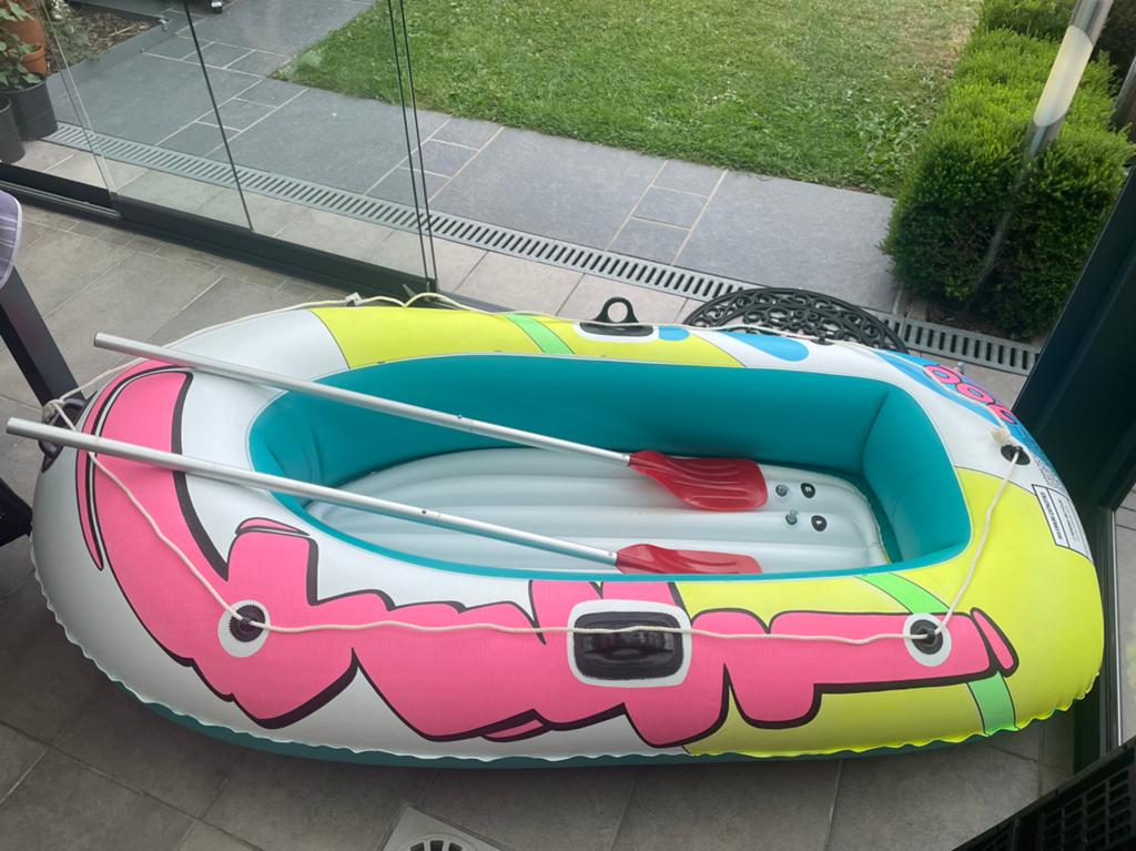 Opblaasbare boot, Watersport en Boten, Ophalen, Zo goed als nieuw