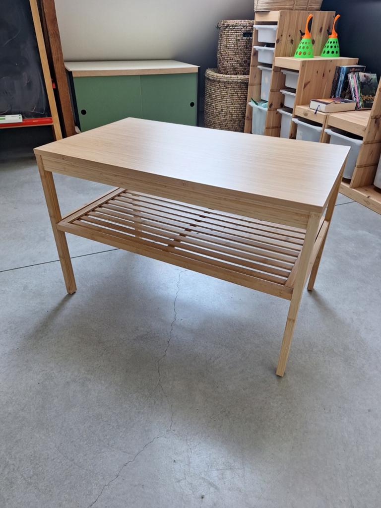 Tafel bamboo 80x47x53cm, Ophalen