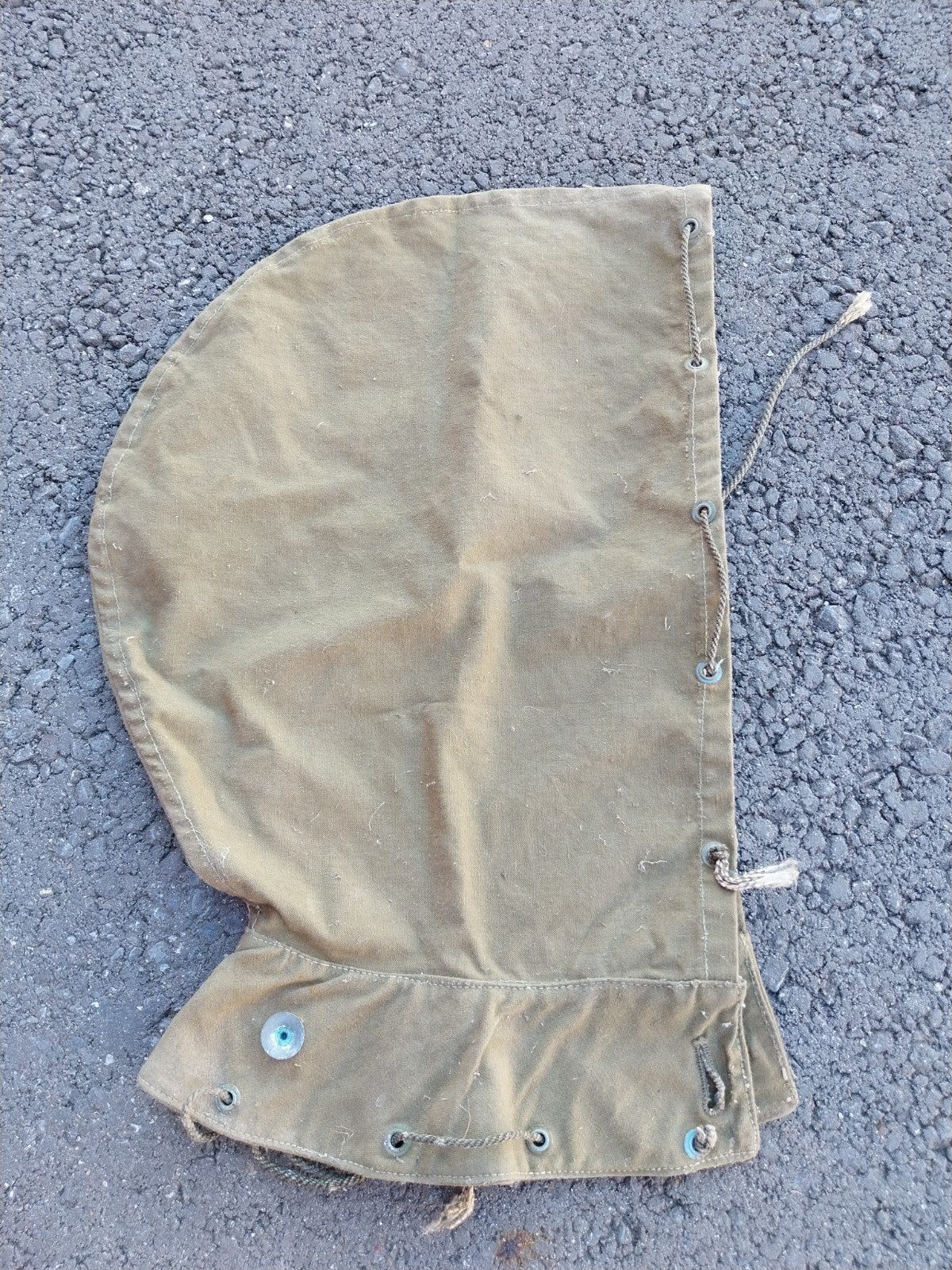 Casquette poncho ABBL 1940 armée belge de la Seconde Guerre, Collections, Enlèvement ou Envoi
