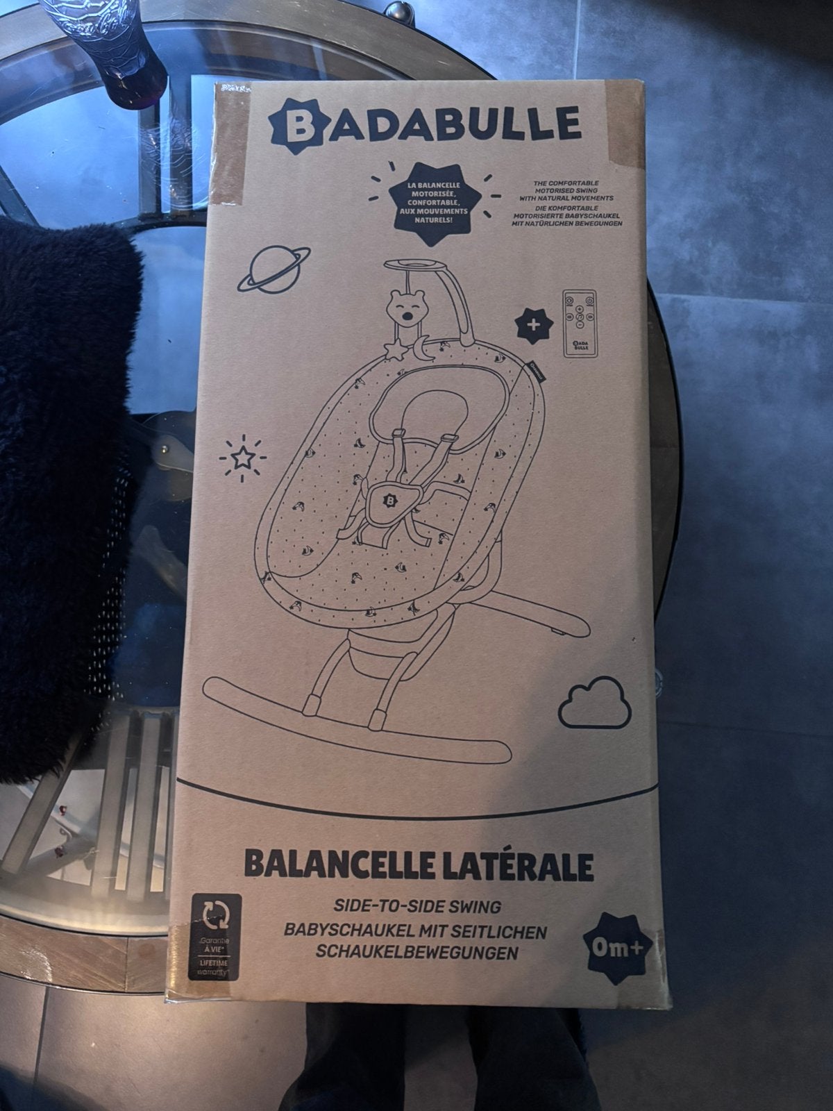 Balancelle bébé motorisée, Kinderen en Baby's, Ophalen, Nieuw, Schommelstoel, Verstelbaar