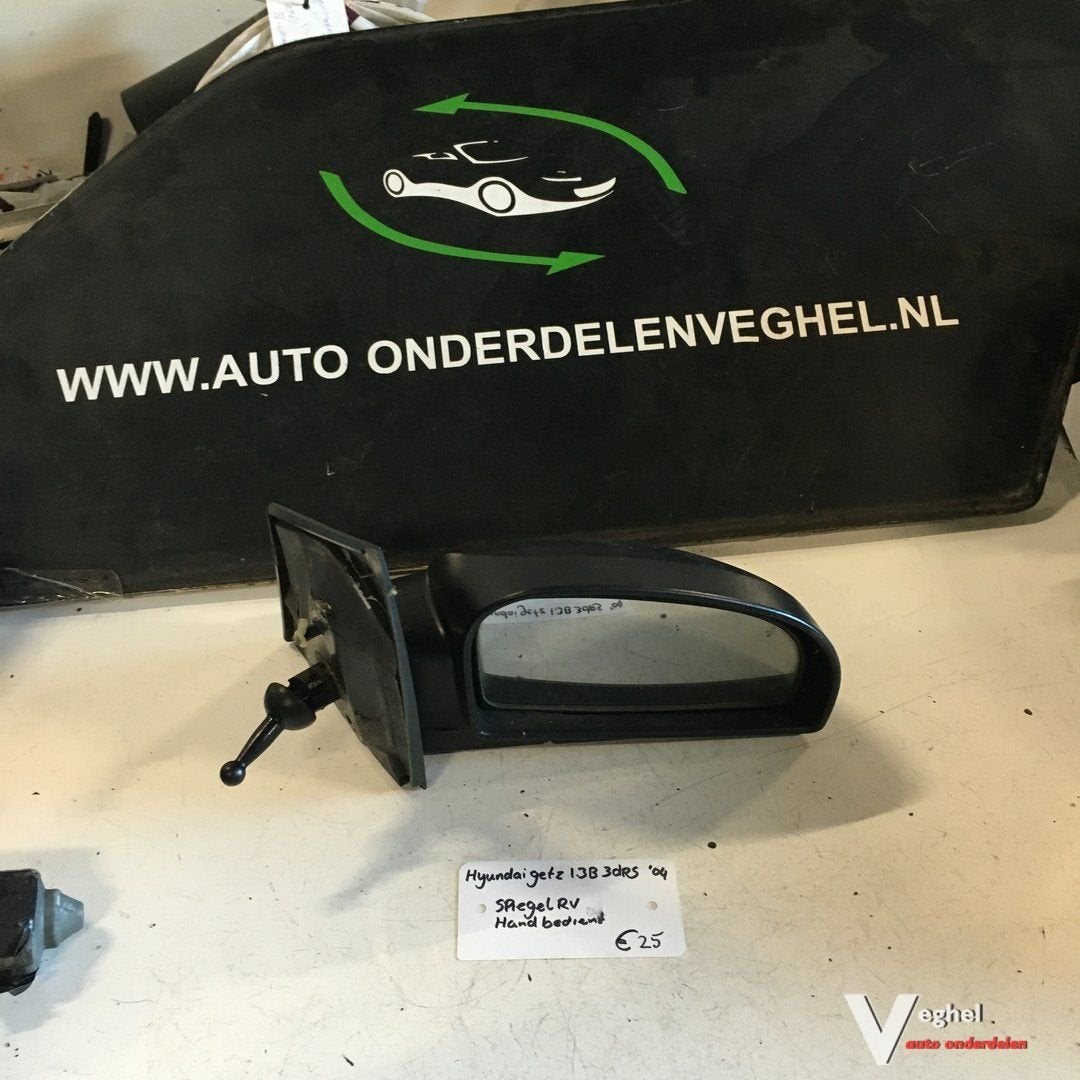 Hyundai Getz 1.3 3drs 2004 Wagennr 2500003 Buitenspiegel han, Gebruikt, -, -, Ophalen of Verzenden