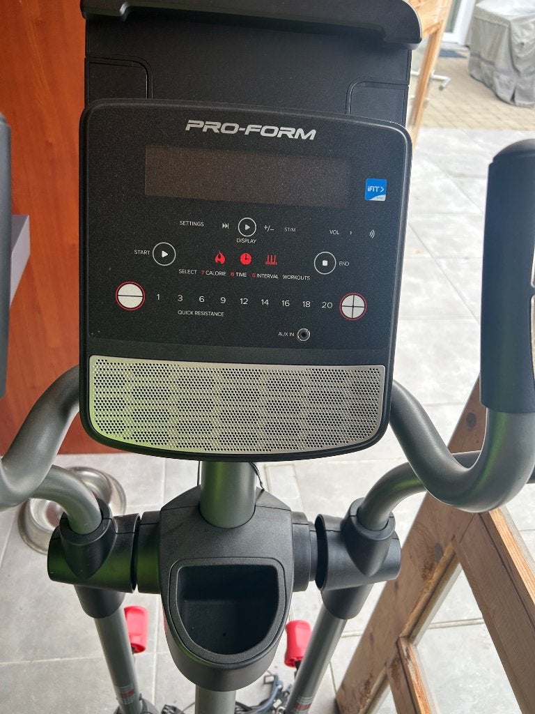 vélo elliptique, Sports & Fitness, Jambes, Aluminium, Comme neuf, Enlèvement