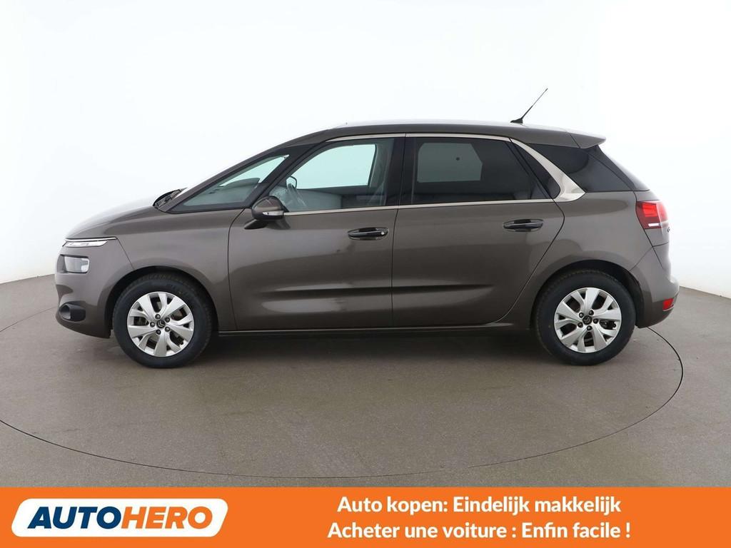 Citroën C4 Picasso 1.6 HDi Intensive (bj 2016), Stof, Gebruikt, Zwart, 1290 kg