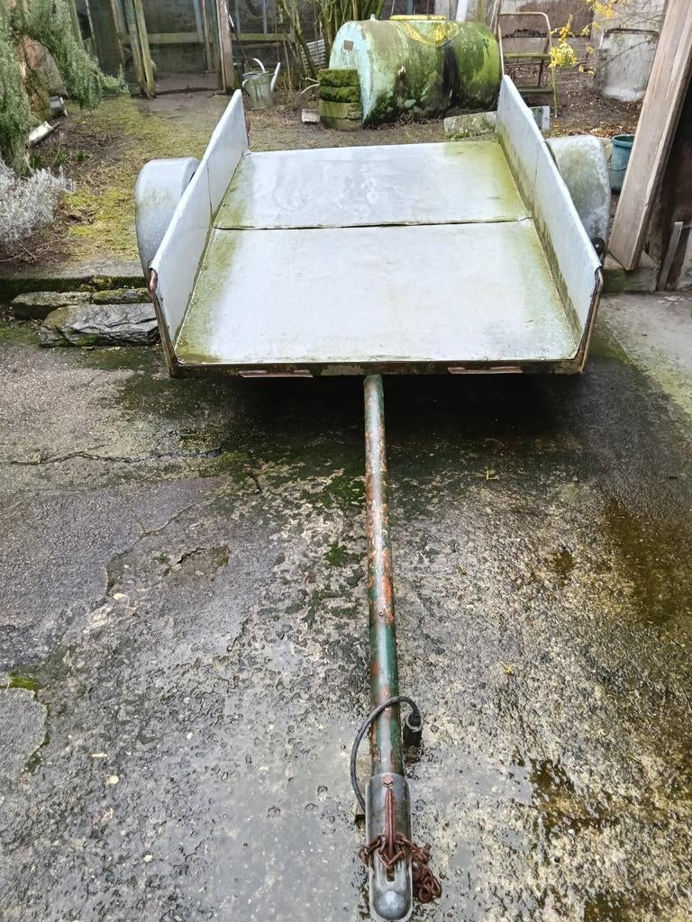 Aanhangwagen op onderstell voor caravan, Auto diversen, Aanhangers en Bagagewagens, Ophalen