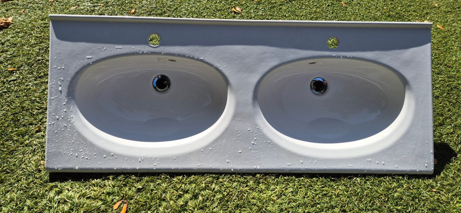 Lavabo (Dubbele Lavabo), Doe-het-zelf en Bouw, Sanitair, Ophalen, Zo goed als nieuw, Wastafel