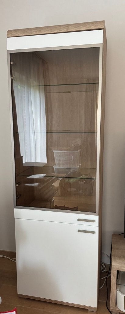 Vitrine haute, 25 à 50 cm, Avec porte(s), Comme neuf, 50 à 100 cm