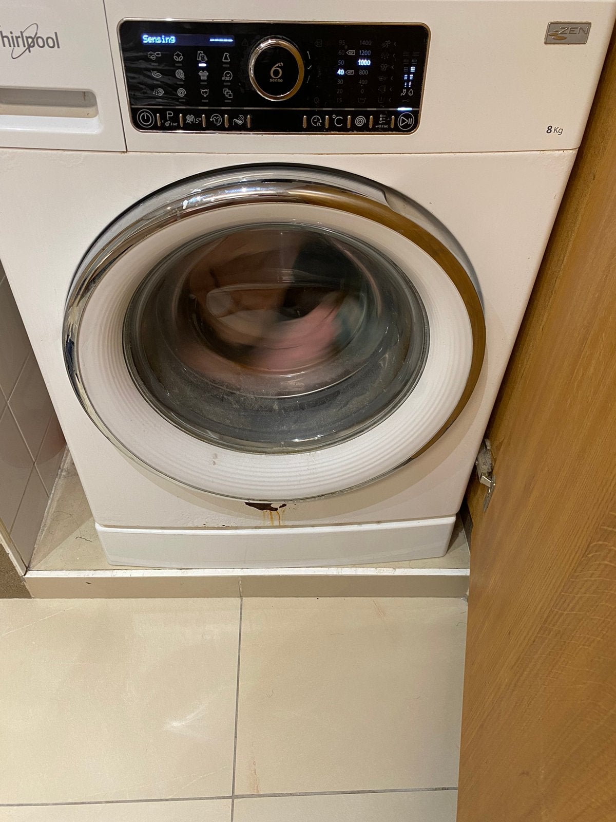 Machine a laver Whripool 8kg, Electroménager, Lave-linge, Enlèvement, Utilisé