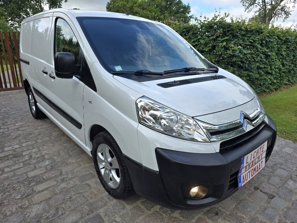 Citroën Jumpy 2.0 HDI Automaat lichte vracht / 131.672 km, Auto's, Euro 5, Stof, Zwart, 4 cilinders