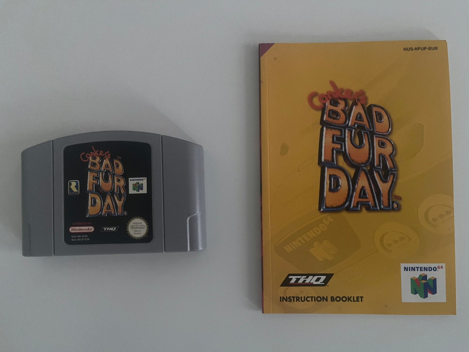 Conker’s Bad Fur Day Nintendo 64 PAL, Games en Spelcomputers, Games | Nintendo 64, Ophalen, Zo goed als nieuw