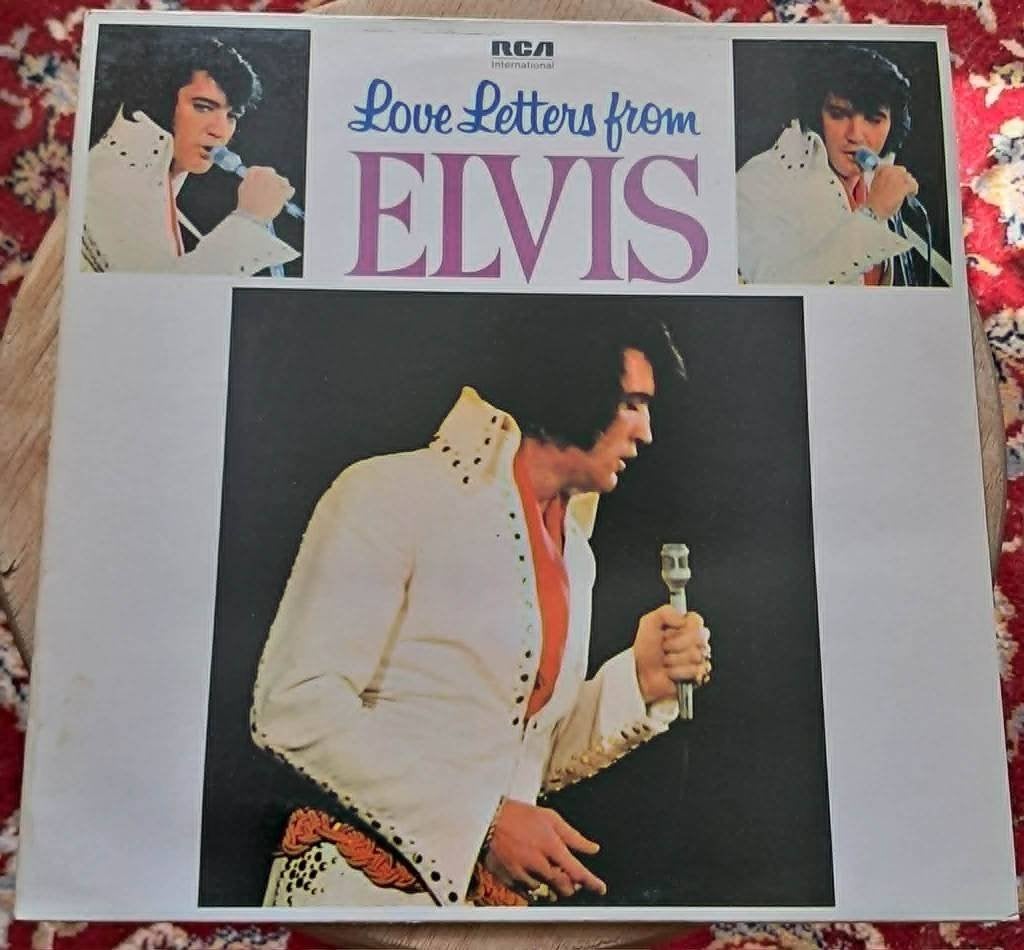 Elvis - Love Lettres From, Enlèvement ou Envoi, Rock 'n' roll, Utilisé, LP