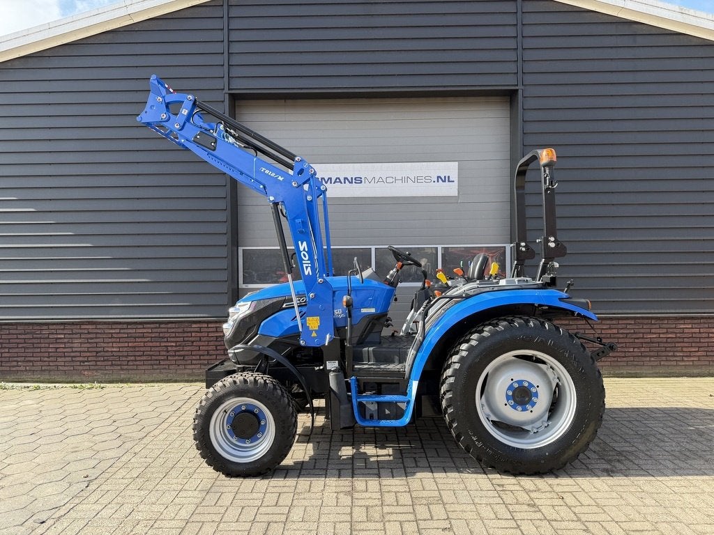 Solis 50 4WD shuttle XL tractor NIEUW met galaxybanden / fro, Neuf, Autres marques, Jusqu'à 2500