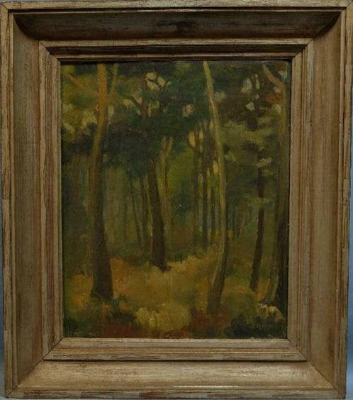 huile sur panneau sous bois signe gustave camus, Enlèvement ou Envoi, Panneau