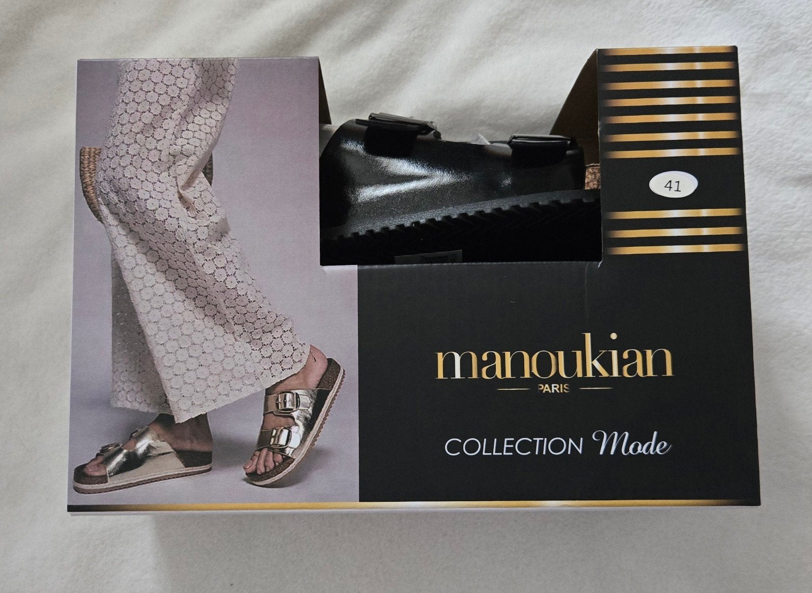 ️ PANTOFFELS VAN MANOUKIAN PARIS ️, Kleding | Dames, Ophalen, Zwart