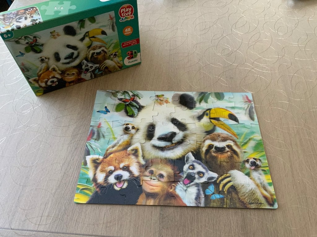 Puzzel 48 stukken 3D-puzzel, Kinderen en Baby's, Ophalen, 10 tot 50 stukjes, Gebruikt, 6 jaar of ouder