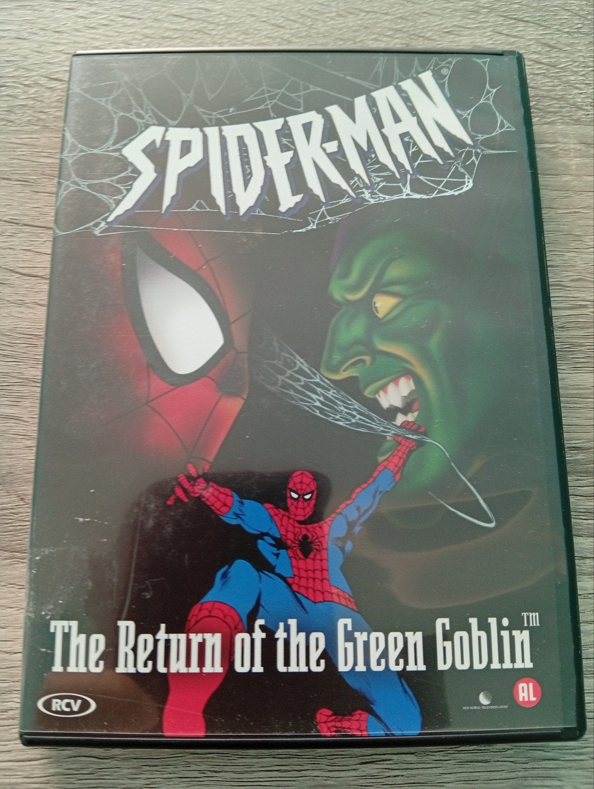 DVD d'animation Spiderman : le retour du gobelin vert, Enlèvement ou Envoi, Tous les âges, Suppléments, Américain