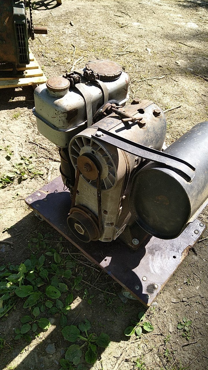 JLO DL425-dieselmotor, Ophalen, Dieselmotor