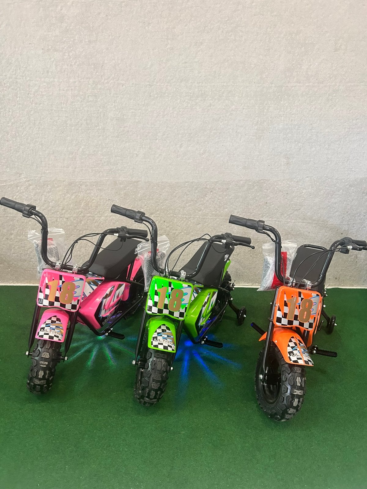 Nieuwe elektrische en benzine kinder quads,cross,loopfiets, Nieuw