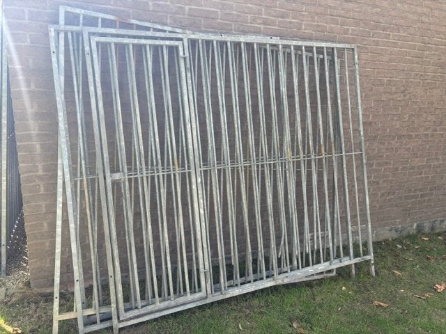 pannelen hondenren / hondenkennel, Animaux & Accessoires, Enlèvement, Utilisé, Chenil chien