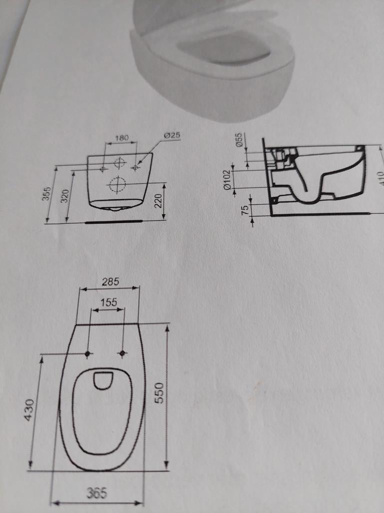 WC-pot wit, Doe-het-zelf en Bouw, Ophalen