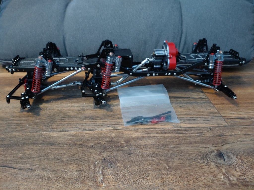 6x6 chassis, Hobby en Vrije tijd, Modelbouw | Radiografisch | Auto's, Ophalen of Verzenden, Nieuw, Schaal 1:10, Auto offroad