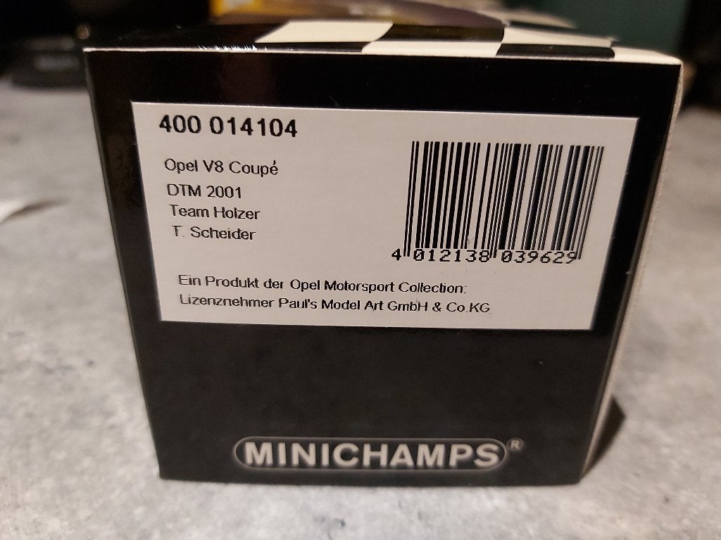 Minichamps Opel V8 Coupé Scheider 1/43, Enlèvement ou Envoi, Neuf, Voiture, MiniChamps