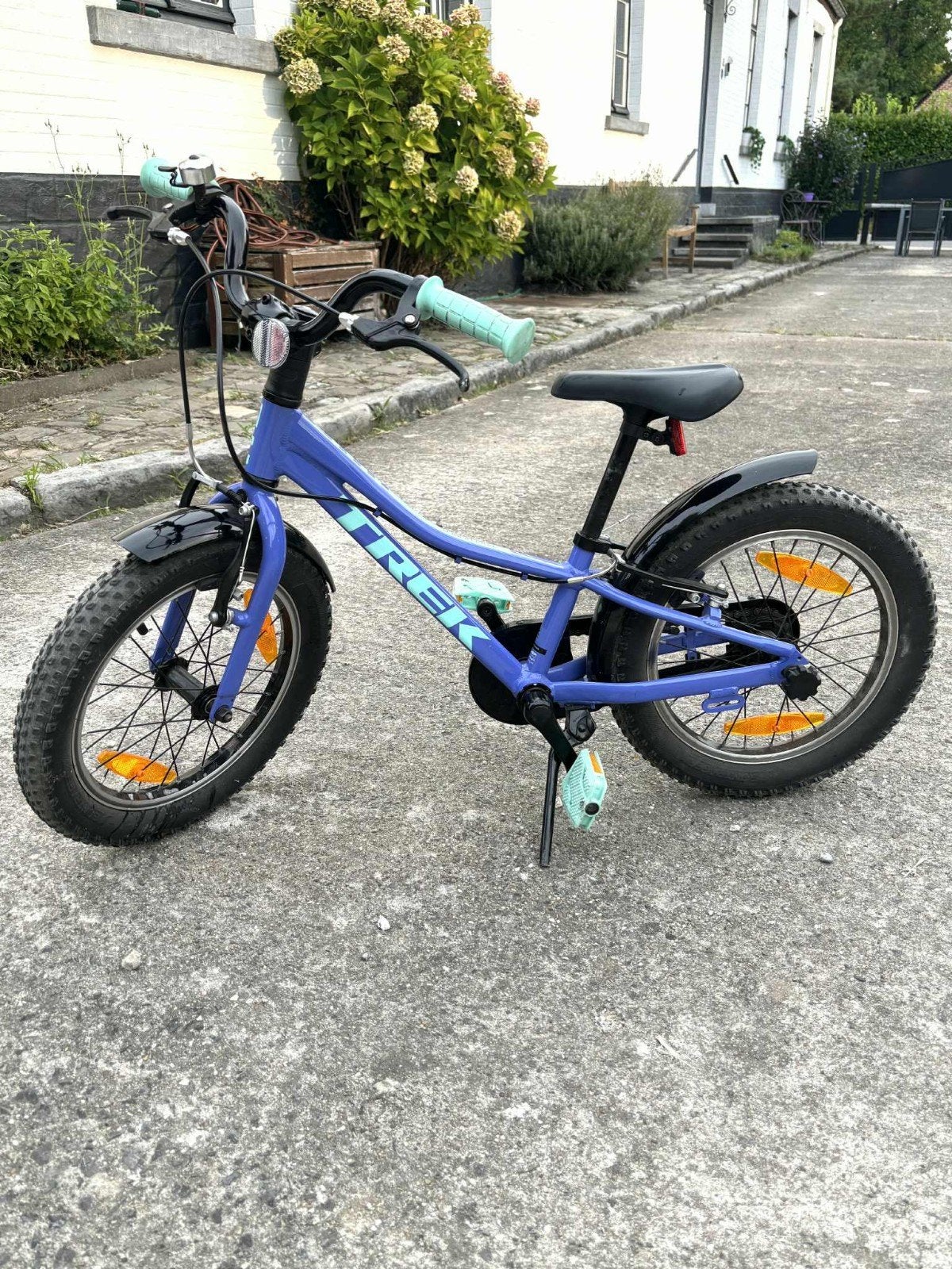velo enfant 16 pouces TREK, Ophalen, Zijwieltjes, Velgrem, Trek
