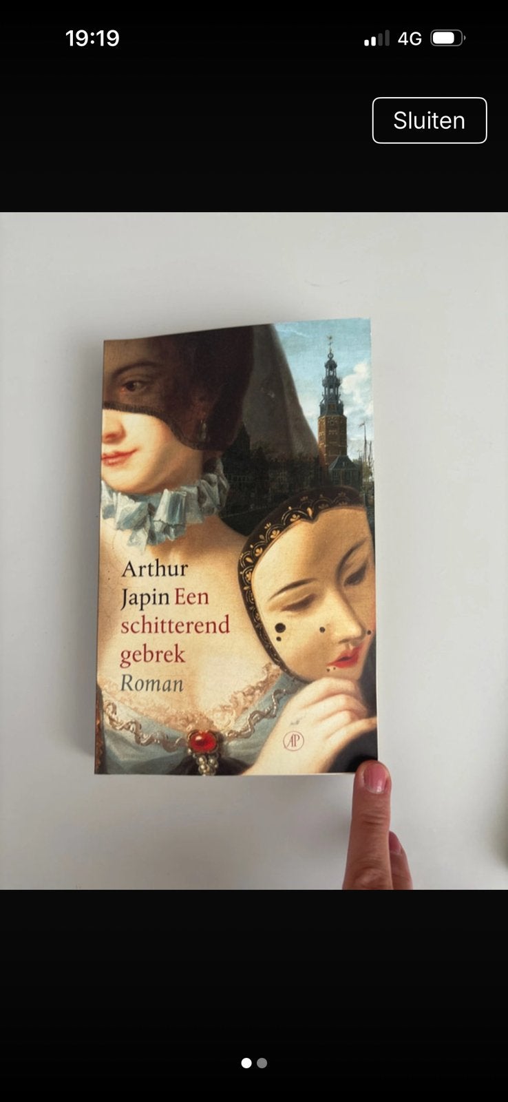 Een schitterend gebrek van Arthur Japin, Boeken, Ophalen of Verzenden, Zo goed als nieuw