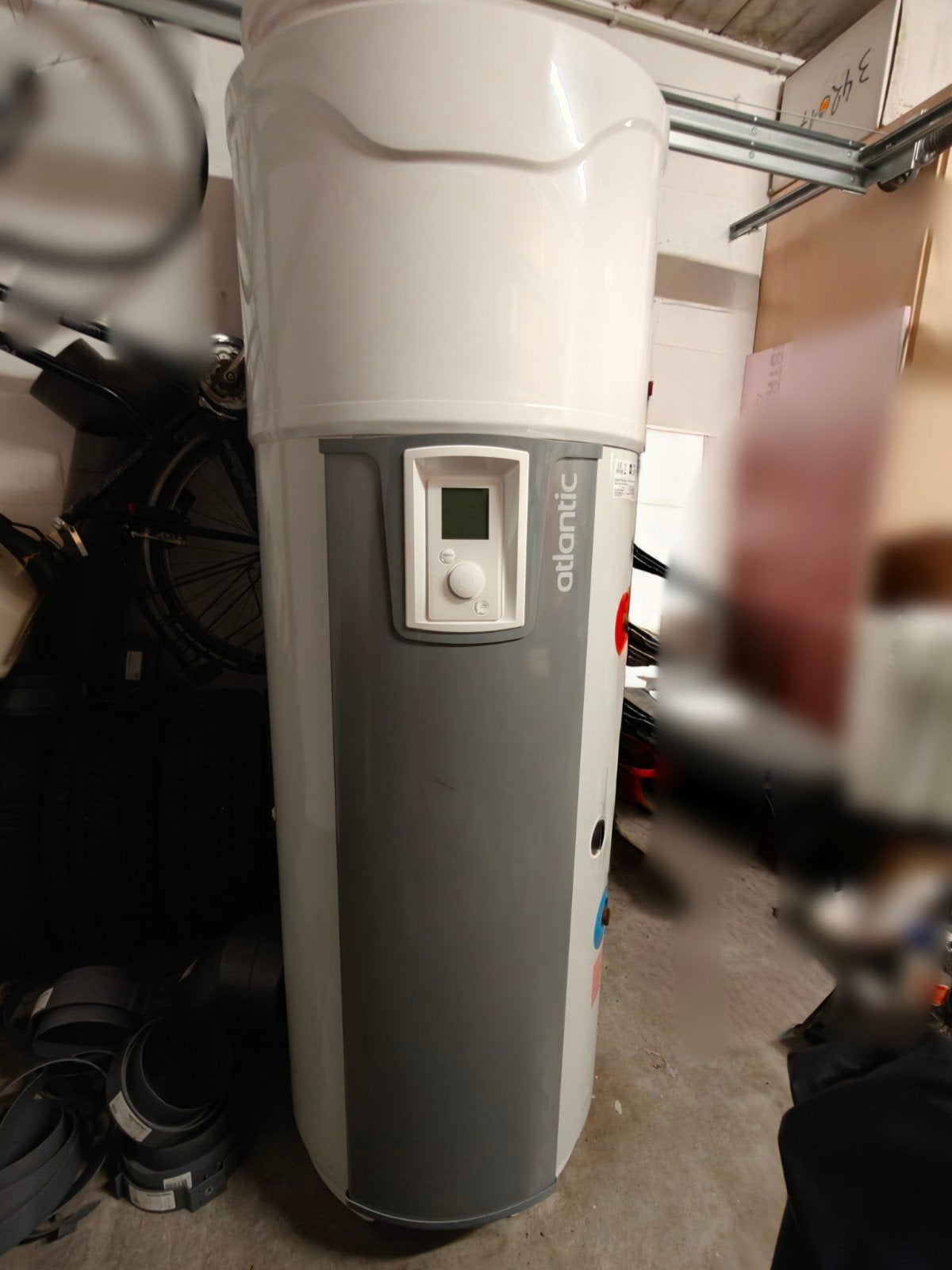 warmtepompboiler explorer 195L Atlantic versie 4, Doe-het-zelf en Bouw, Chauffageketels en Boilers, Ophalen, 100 liter of meer
