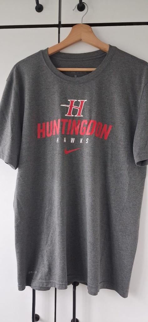 Nike Dri-FIT Huntingdon College T-shirt Grijs L, Kleding | Heren, Sportkleding, Maat 52/54 (L), Verzenden, Overige typen, Nike