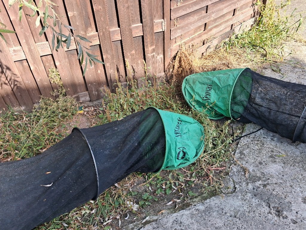 Leefnetten, Ophalen, Gebruikt, Net of Fuik