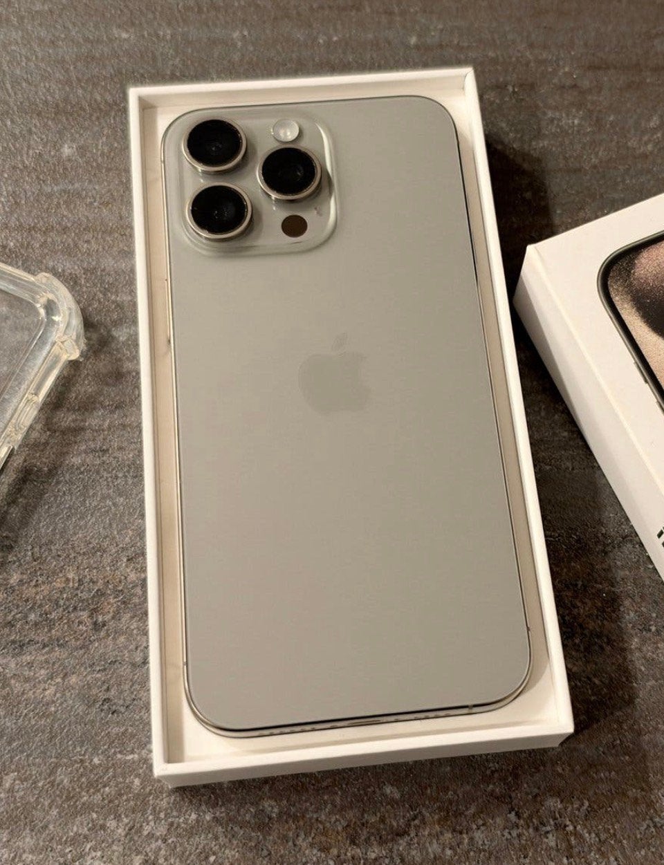 iPhona 15 Pro Max - 256GB - Natural Titanium, Telecommunicatie, Gebruikt, IPhone 15 Pro Max, 84 %, Ophalen