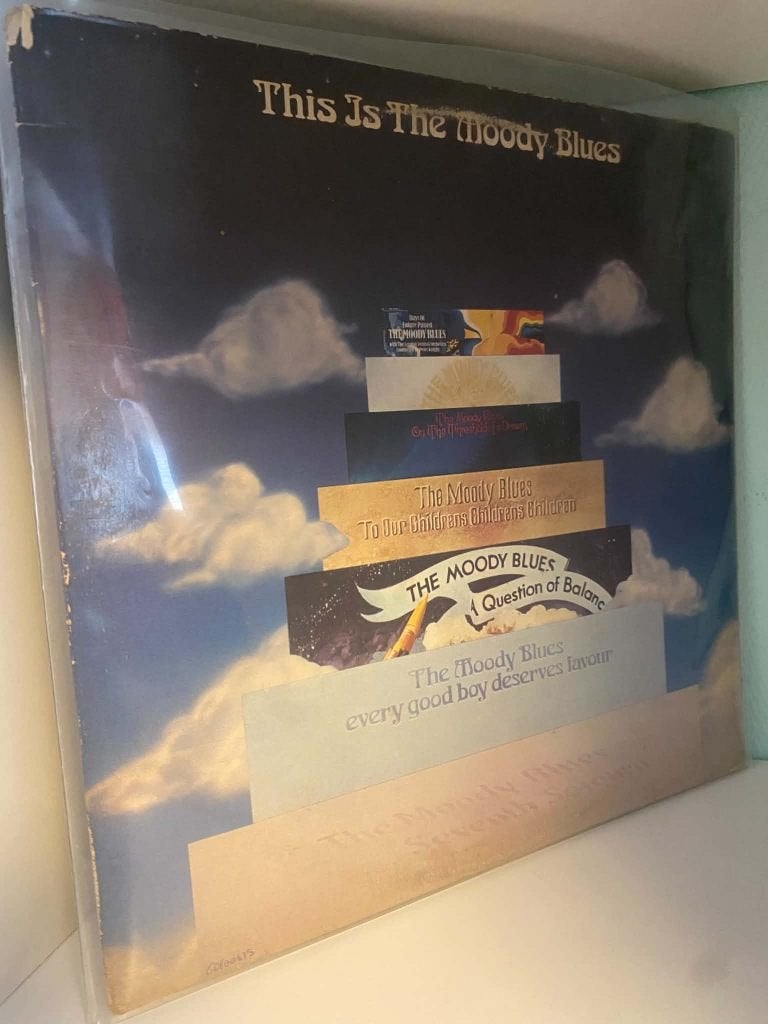 The Moody Blues – This Is The Moody Blues - UK 1974 (J), CD & DVD, LP, Rock progressif, Utilisé, Compilation