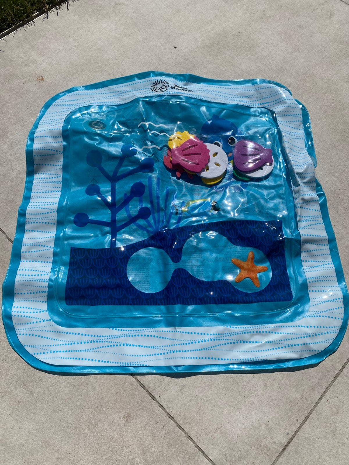 Baby einstein speelmatje met water in, Kinderen en Baby's, Ophalen of Verzenden, Zo goed als nieuw