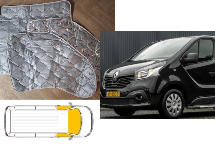 Raamisolatie Renault Trafic/Vivaro/Talento/NV300 Vanaf 2014, Caravanes & Camping