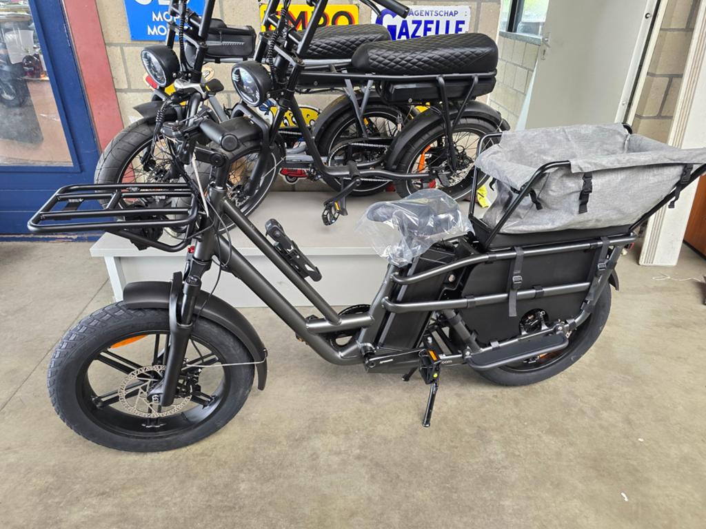 Fiido t2 Elektrische Bakfiets Cargo Bike Fatbike mama fiets, Ophalen