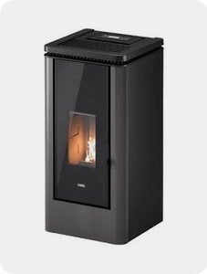 CADEL Pellet kachel, Huis en Inrichting, Kachels, Zo goed als nieuw, Vrijstaand, Pelletkachel, Overige brandstoffen, Ophalen
