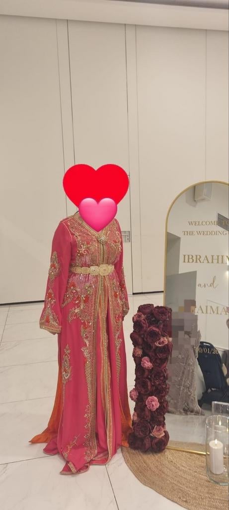 Kaftan tweedelige eerste deel is mouwloos, Ophalen