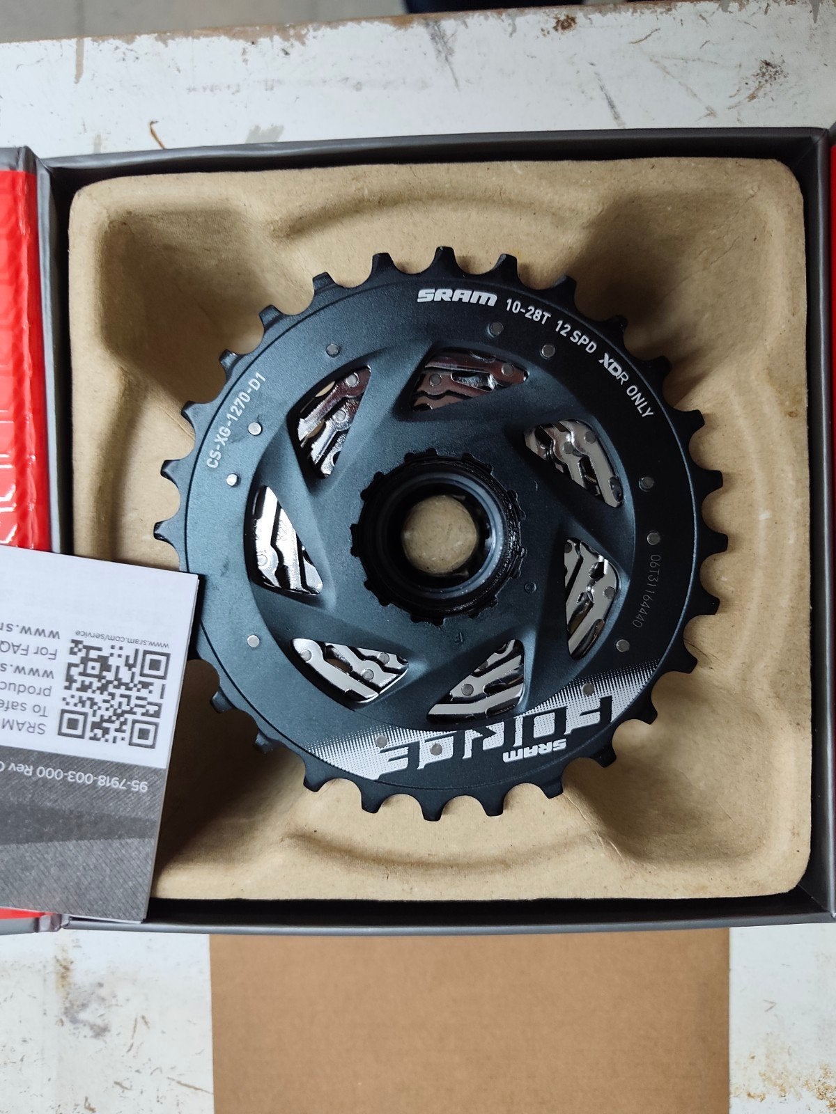 SRAM XG-1270 E1 Cassette 10-28, Fietsen en Brommers, Ophalen of Verzenden