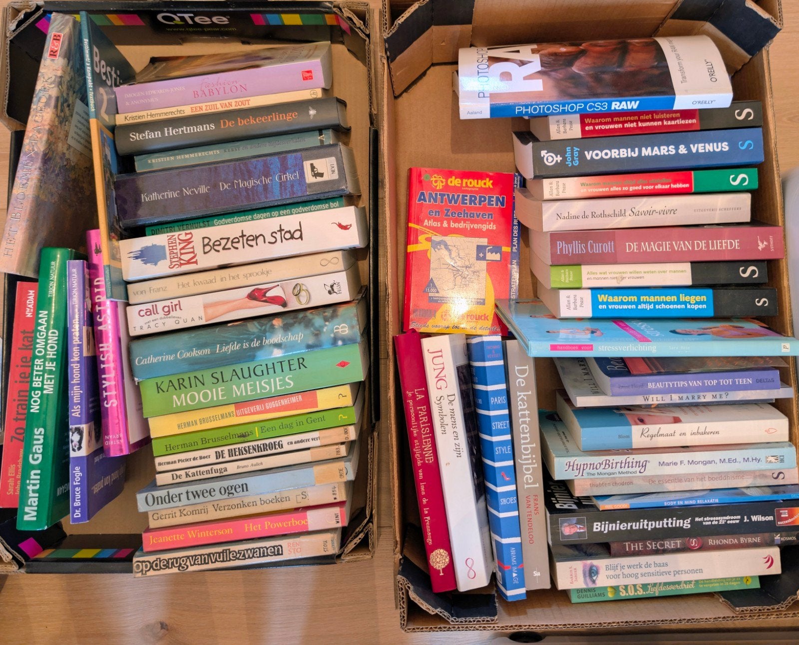 Partij boeken, Ophalen