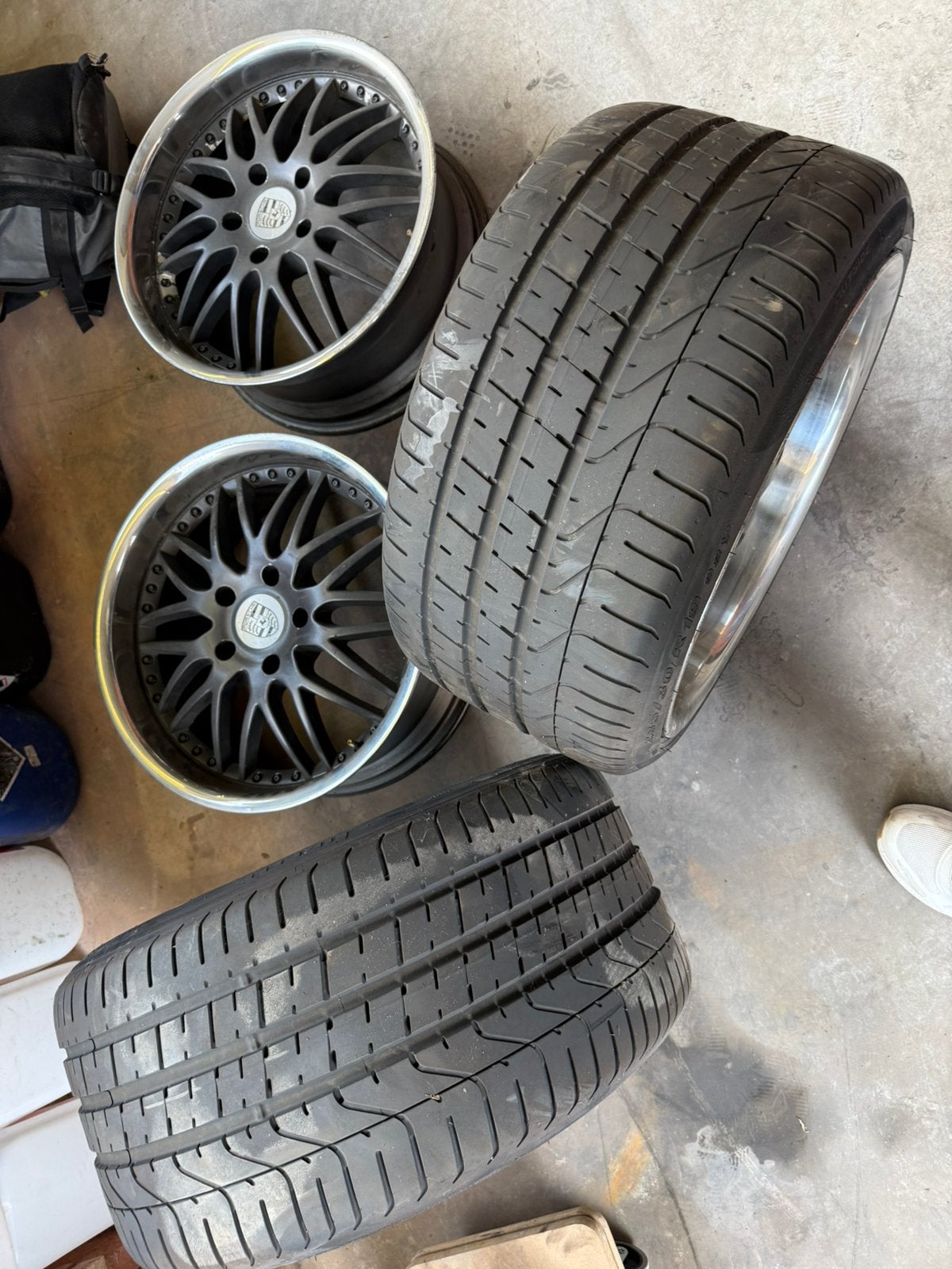 Velgen en banden van porsche 996, Auto-onderdelen, Banden en Velgen, Ophalen, Band(en)