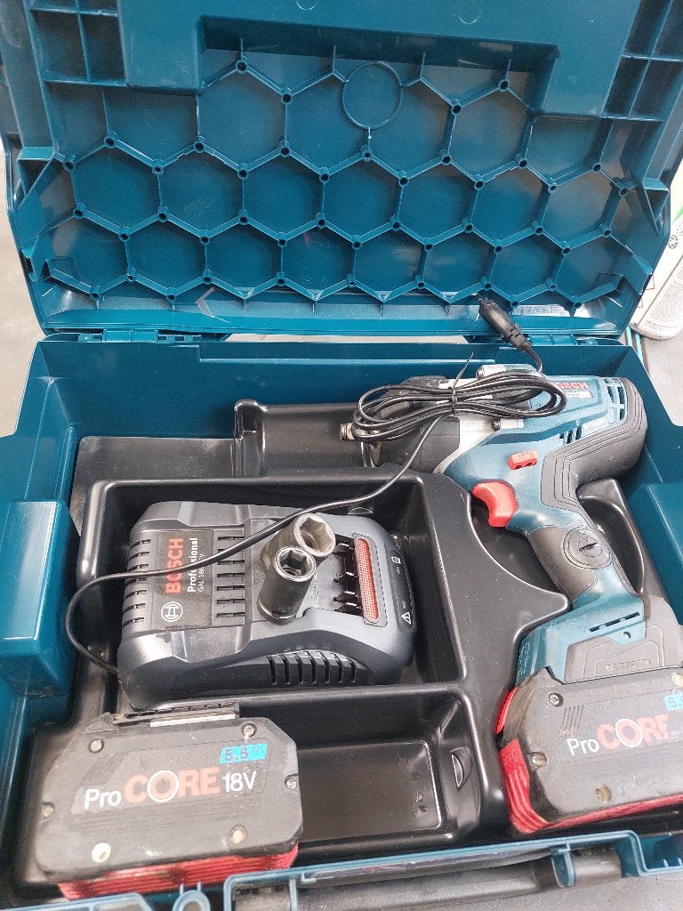 Boutonneuse Bosch GDS18v 1000c 1000NM, Enlèvement, Comme neuf, 400 à 600 watts, Autres types