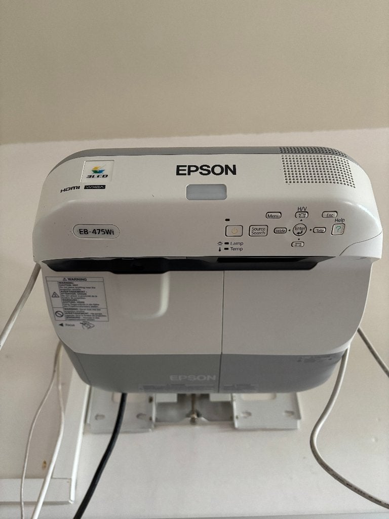Epson EB-475wi, TV, Hi-fi & Vidéo, Appareils professionnels, Utilisé, TV et Émetteurs, Enlèvement
